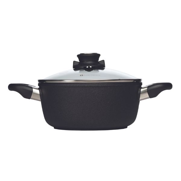 Swiss Diamond Induktionsgryde med Låg – Fantastisk Tilbud!