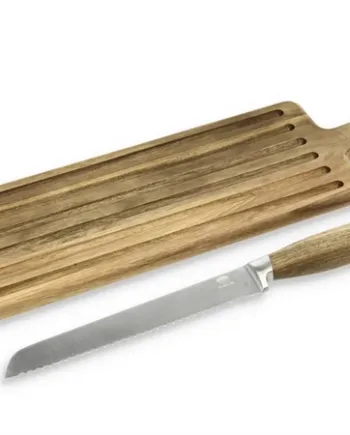 Holm Brødsæt med Skærebræt og Kniv - Køkkenmusthave!