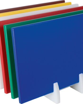 Hvid Saro Polyethylen Skærebræt Med Skridsikre Fødder - Saro Kitchenplus  - 4017337387014