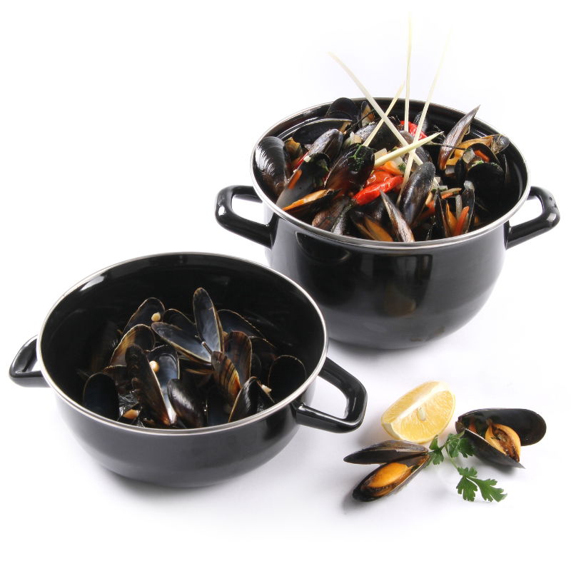 Gryde Til Muslinger Låg Liter - Hendi Kitchenplus - 8711369625101