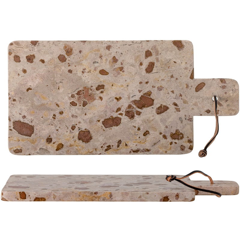 Nukaka Skærebræt Brun Marmor - Bloomingville Kitchenplus - 5711173300099