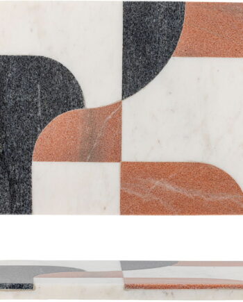 Hvid Jazzi Skærebræt Marmor - Bloomingville Kitchenplus  - 5711173342242