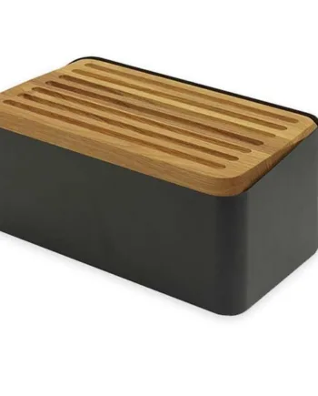 Sort Legnoart Crispy Brødkasse - Legnoart Kitchenplus  - 8050714890062