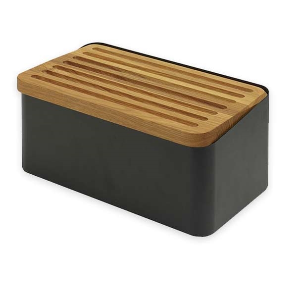 Sort Legnoart Crispy Brødkasse - Legnoart Kitchenplus - 8050714890062