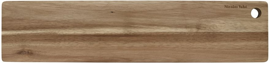 Natur Skærebræt Nicolas Vah Skærebræt Akacietræ 60x14 Rustikt Serverings Tapasbræt - Nicolas Vahé Kitchenplus - 5707644821774