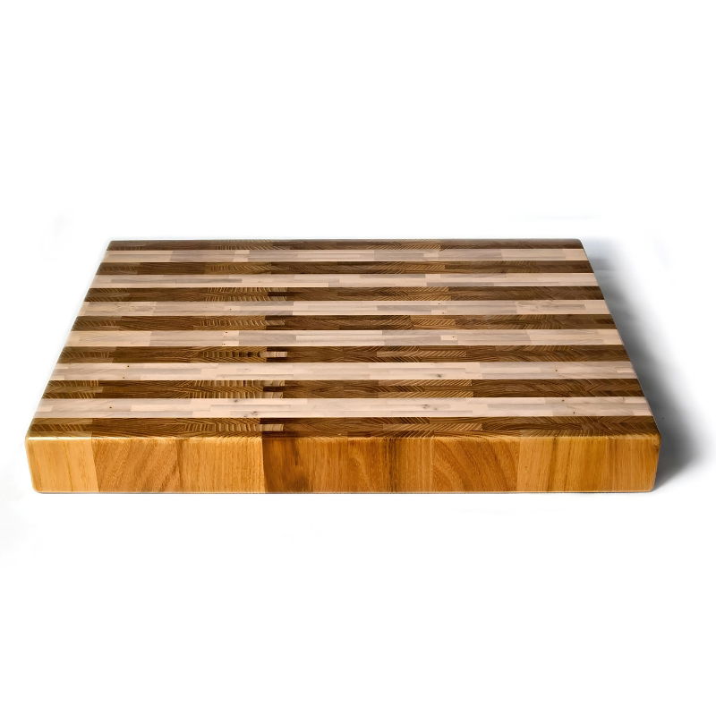 Skærebræt Træ Tofarvet 40x30x5 - Barprofessional Kitchenplus