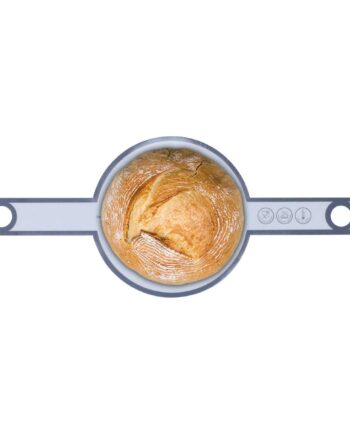 Rund Brødmåtte Til Airfryer Gryde Med Håndtag Non Stick Overflade - Kitchenplus  - 5708184145641