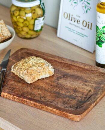 Serveringsfad Bea Mangotræ Graverede Grene Bloomingville : - Bloomingville Kitchenplus  - 5711173314133